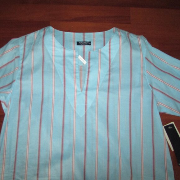 NAUTICA Striped Tunic - Small - NEW - Picture 3 of 8